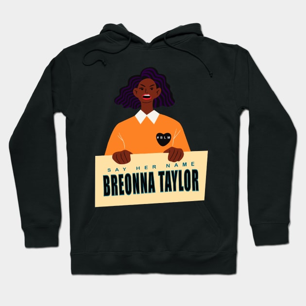 Breonna Taylor Hoodie by DreamPassion